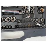 Craftsman Sears Socket Set - 1/4-Inch, 3/8-Inch & 1/2-Inch Drive with Extensions (incomplete)