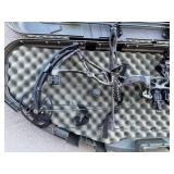 Bowtech Reign 7 Compound Bow - QAD Drop-Away Rest, Case & Accessories