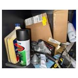 Pure Polaris, Rust-Oleum & Heet Automotive Fluids Cabinet - contents quantities unverified