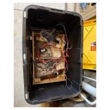 Assorted Workshop Tools & Equipment - Fan, Cables, Tires, Totes & More