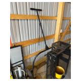 Assorted Workshop Tools & Equipment - Fan, Cables, Tires, Totes & More