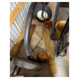 Assorted Workshop Tools & Equipment - Fan, Cables, Tires, Totes & More