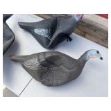 Turkey Decoys - Set of 3 Life-Size Plastic Field Decoys