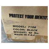 Mail Boss 7106 High Security Locking Mailbox - Black, 40 Lbs - Made in P.R.C. - Unopened Box