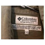 Columbia Sportswear Two-Tone Field Jacket with Orange Patch Highlights & 2 Pair of Pants