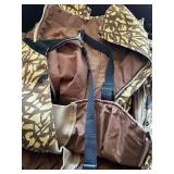 Columbia GORE-TEX Camouflage Jacket & Matching Bib Pants - Men's Medium Woodland Camo