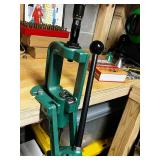 RCBS Reloading Press - Single-Stage, Adjustable Seating Dial & Ball Knob Handle