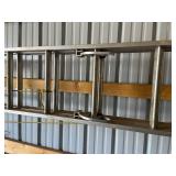 Keller Extension Ladder with Attachment - Height Unknown, Used Good Condition