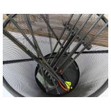 Assorted Archery Arrows with Neon Fletching