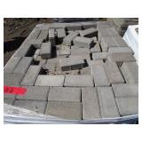 Grey Pavers, 4"x8"x2-1/2", nine lay...