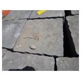 Pavers, scalloped edge 11x11x3", 3 ...