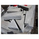 Cutoff pieces 3" thick...
