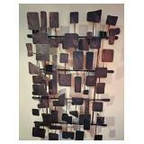 FD - Abstract Geometric Metal Wall Sculpture