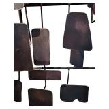 FD - Abstract Geometric Metal Wall Sculpture