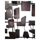 FD - Abstract Geometric Metal Wall Sculpture