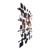 FD - Abstract Geometric Metal Wall Sculpture