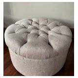 LR - Bentley Churchill Tufted Round Ottoman