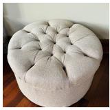 LR - Bentley Churchill Tufted Round Ottoman