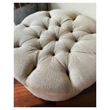 LR - Bentley Churchill Tufted Round Ottoman