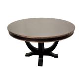 LL - Round Painted Wood Dining Table