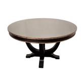 LL - Round Painted Wood Dining Table