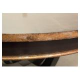 LL - Round Painted Wood Dining Table