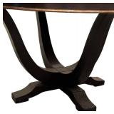 LL - Round Painted Wood Dining Table