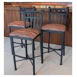 UL - Minson Iron Bar Height Stools