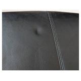 UL - Thomasville Leather Oval Ottoman