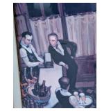 UL - Bombay Company Bistro Print - Large Gold Frame