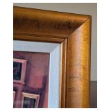 UL - Bombay Company Bistro Print - Large Gold Frame