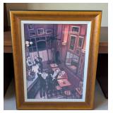 UL - Bombay Company Bistro Print - Large Gold Frame
