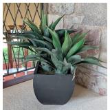 UL - Artificial Yucca Plant in Black Square Planter - 2.5 ft Tall
