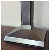 ML - Leather-Trim Table Lamp