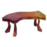 Colorful Abstract Metal Bench