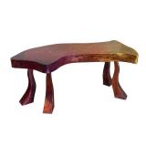 Colorful Abstract Metal Bench