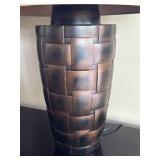 LR - Pair of 30-Inch Decorative Table Lamps with Drum Shades