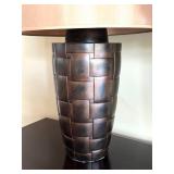 LR - Pair of 30-Inch Decorative Table Lamps with Drum Shades