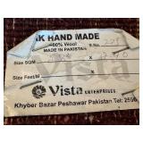 Khyber Bazar Handmade 100% Wool Rug - Made In Pakistan