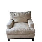 Swaim Upholstered Chair & Ottoman