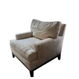 Swaim Upholstered Chair & Ottoman