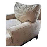 Swaim Upholstered Chair & Ottoman