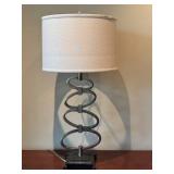 Stylish Table Lamp with Shade - 30in Tall, Includes Extra Shade
