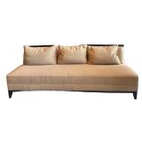 Vintage Swaim Archer Armless Sofa - Neutral Fabric