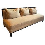 Vintage Swaim Archer Armless Sofa - Neutral Fabric
