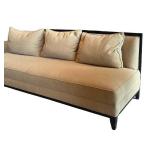 Vintage Swaim Archer Armless Sofa - Neutral Fabric