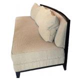 Vintage Swaim Archer Armless Sofa - Neutral Fabric