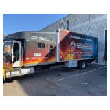 2005 Freightliner Box Truck with Sleeper Cab 22' Van Body