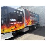 2008 STERLING ACTERRA DS Box Truck with Sleeper Cab with Tailgate lift System