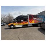 2008 STERLING ACTERRA DS Box Truck with Sleeper Cab with Tailgate lift System